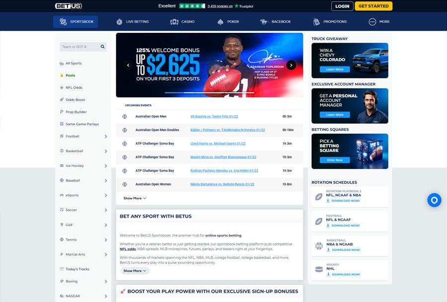 BetUS Sportsbook