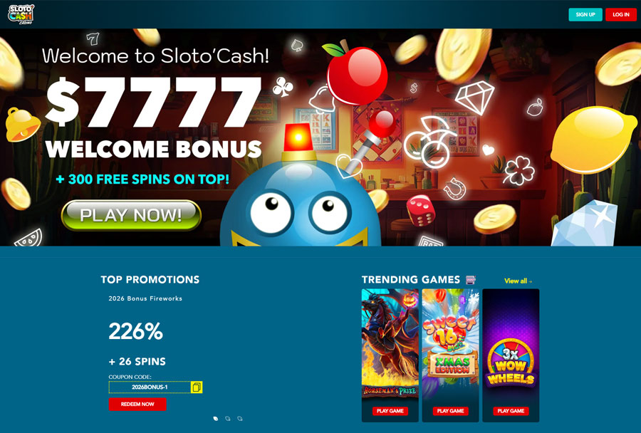 Sloto'Cash Casino: Invitation-Only VIP Program with No Max Bet Rules
